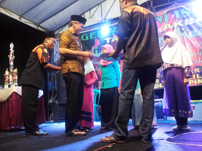 panggung pagelaran gebyar seni Islam