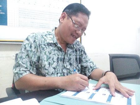 H. Arbani, Kepala SMA Negeri 3 UN 2016