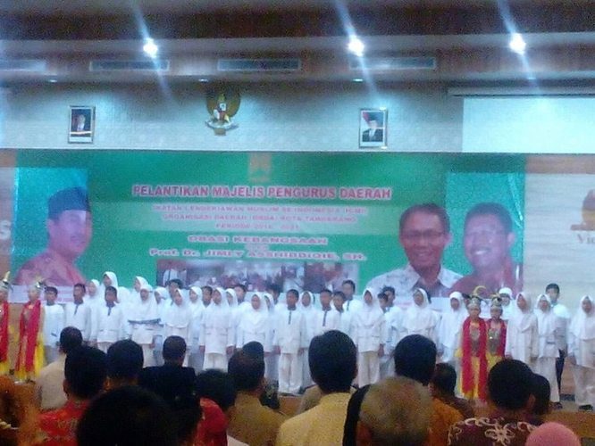 Pelantikan ICMI Kota Tangerang