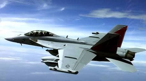 Jet Tempur FA-18 AS Bertabrakan