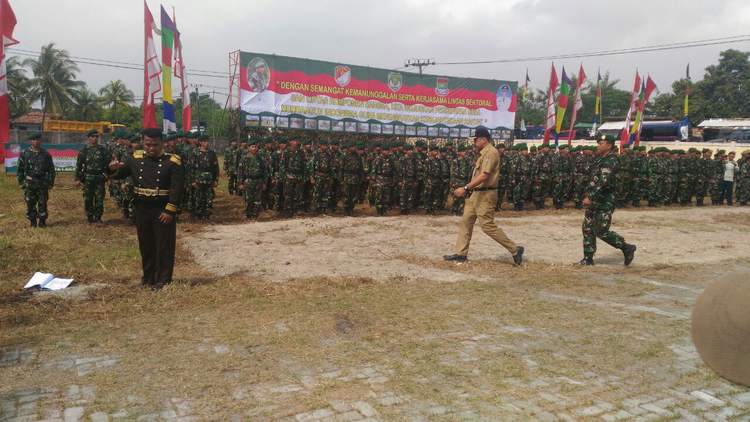 Program TMMD Buat Jalan dan Gelar Baksos