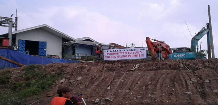 Dua Dosa PT Gajah Tunggal Soal Pembangunan Intake