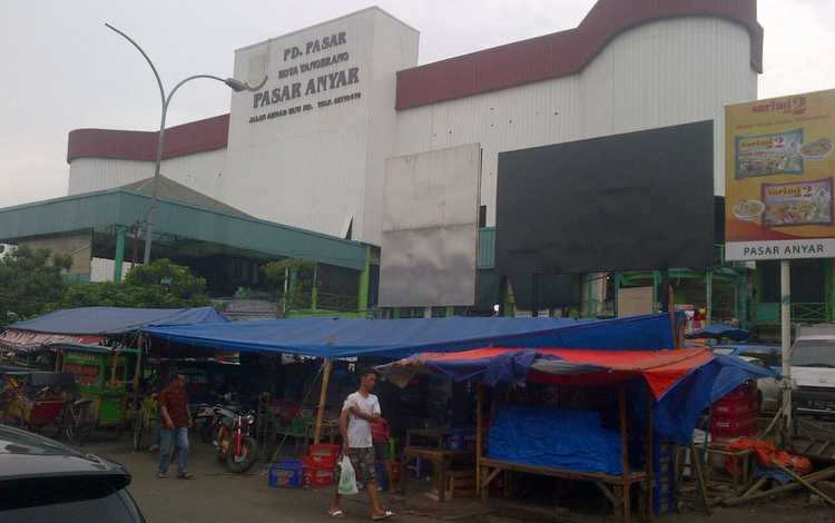Kawasan pasar Anyar Kota Tangerang