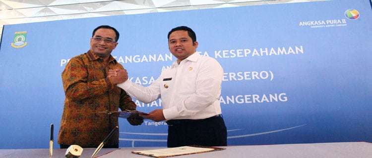 AP II dan Pemkot Tangerang Teken MoU Penyediaan Air