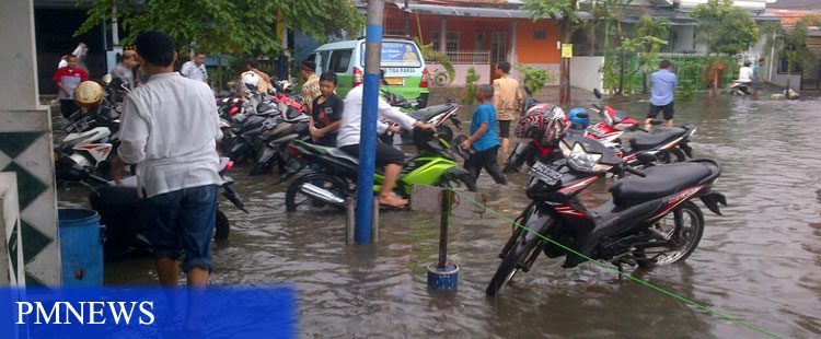 Banjir, Karena Penanganan Drainase Kota Tangerang