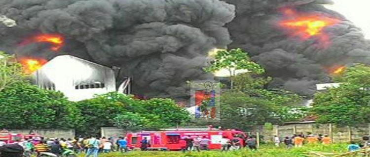 Gedung Dinkes Tangsel kebakaran