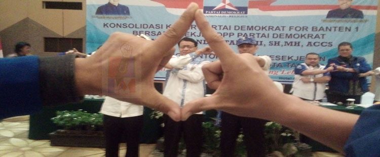 Konsolidasi Partai Demokrat For Banten Satu Pilgub Banten 2017