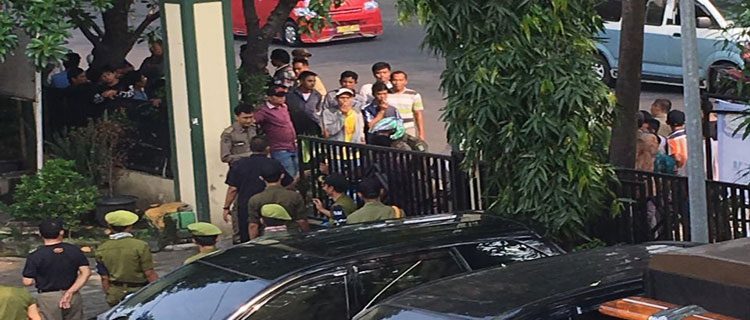 PKL Pasar Anyar Grudug Kantor Satpol PP