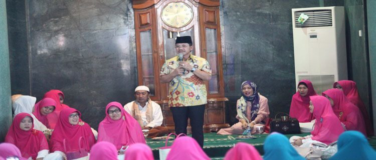 Wakil Wali Kota Tangerang, Sachrudin, dalam acara Halal Bihalal dengan Format