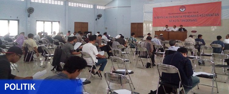 Seleksi Tulis Peserta Panwascam Kota Tangerang