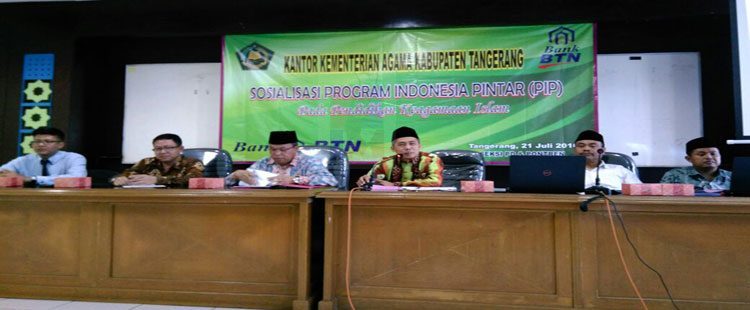 sosialisasi Program Indonesia Pintar Kabupaten Tangerang