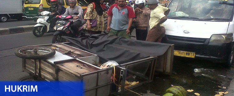 gerobak pedagang gorengan