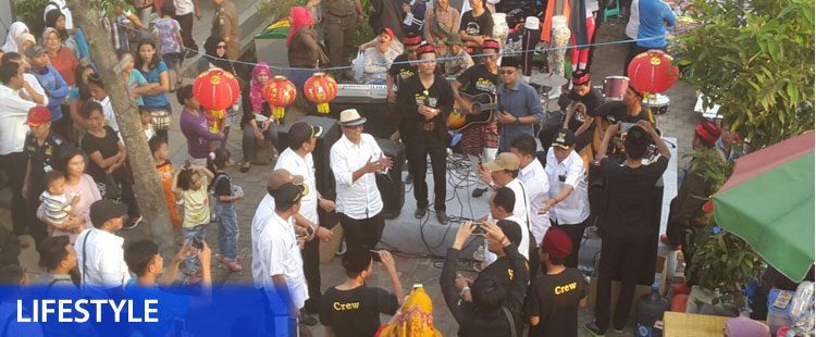 Band Sabit Ramaikan Festival Cisadane