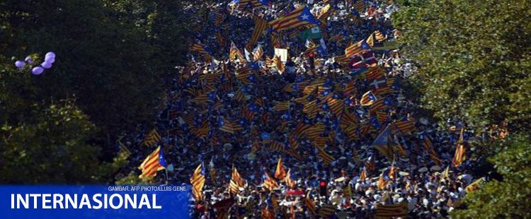 warga Catalan tuntut Referendum
