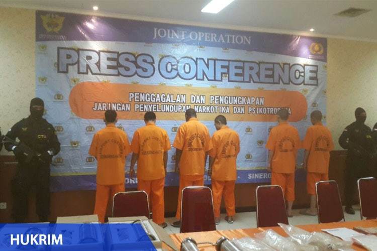 penangkapan pengedar sabu di Soetta