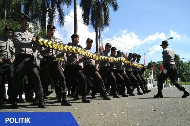 persiapan polda banten