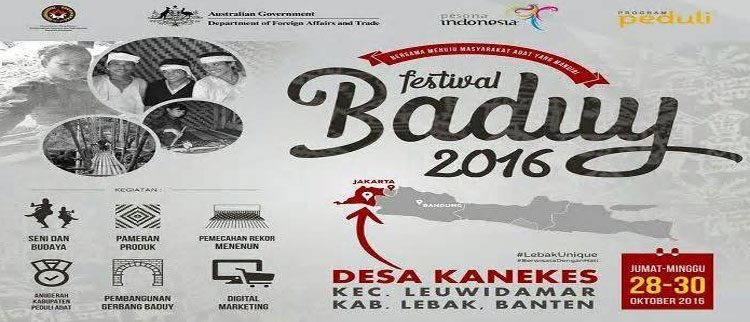 Festival Baduy Pertama