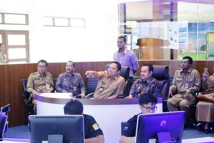 Pemkot tangerang Sharing smart city dengan pemkot Serang