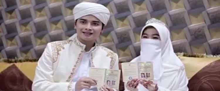 Alfin Faiz Nikah dengan Larissa Chou
