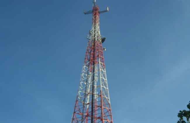 Bangunan menara Base Transceiver Station