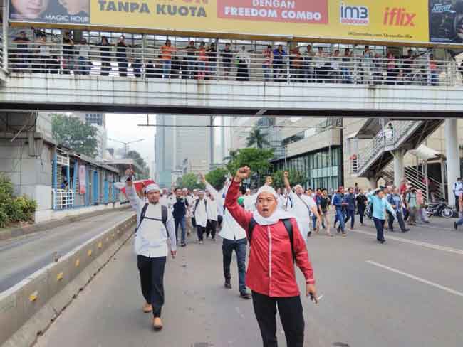 Ormas Islam Pendemo Ahok di Jakarta