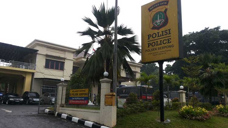 POlsek serpong lepaskan korban salah tangkap