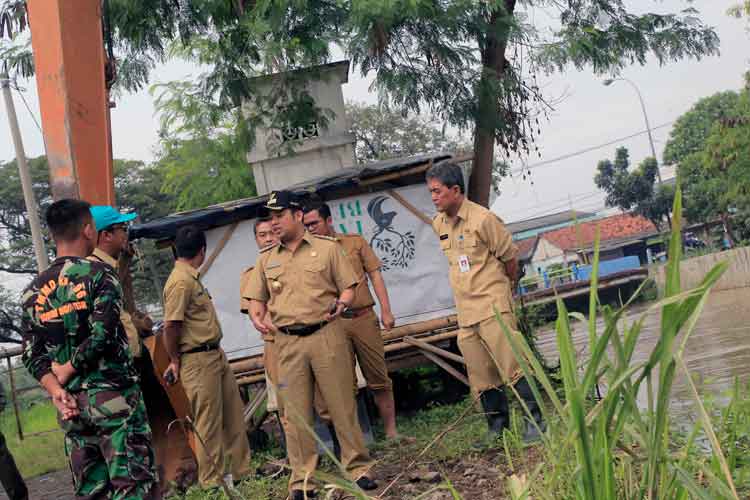 Walikota Tangerang Sidak Banjir