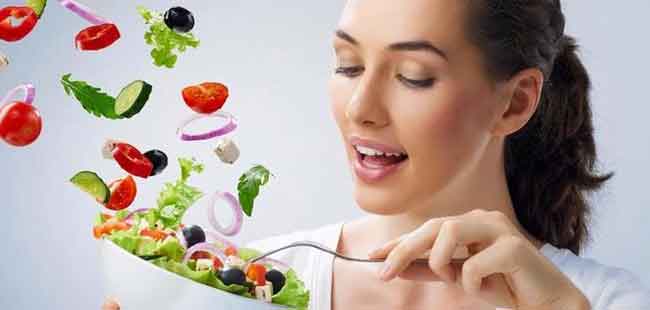 makan buah dan sayur sesuai saran