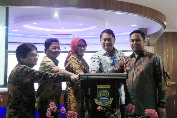 launching layanan ntpd 112 Kota Tangerang