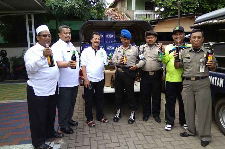 sepekan 927 botol miras jatiuwung