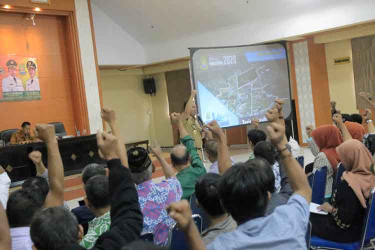 wali kota sosialisasi kampung sehat