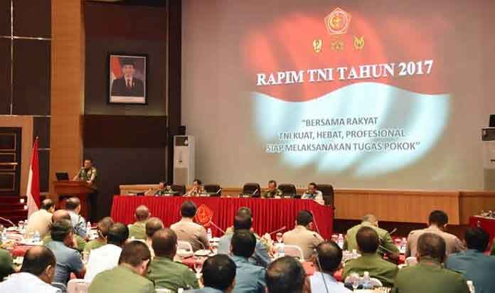 Rapim TNI 2017 Di Cilangkap