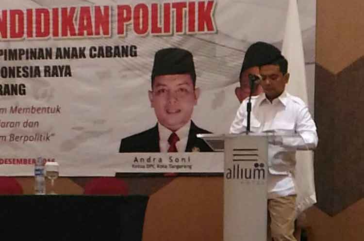 dpc gerindra kota tangerang jelang menghadapi pilkada