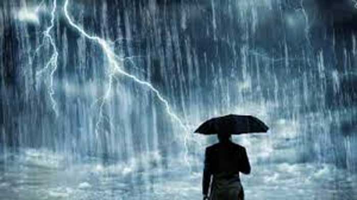 kondisi intensitas hujan rendah hingga tinggi