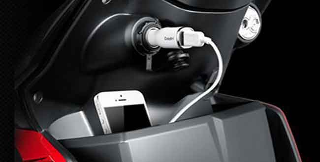 cara Pasang charger hp di motor