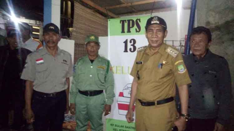 camat blusukan pantau tps pilkada banten