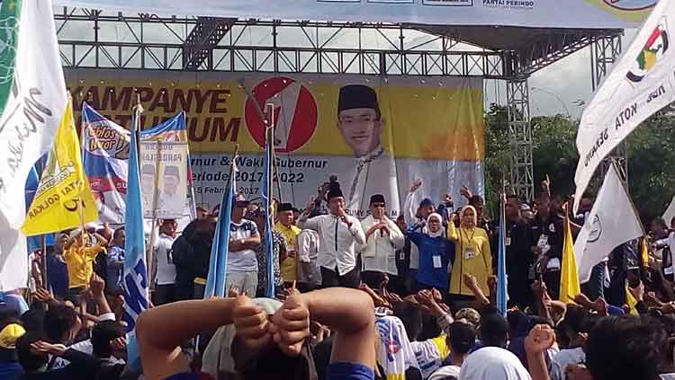 kampanye wh andika di Lebak Banten