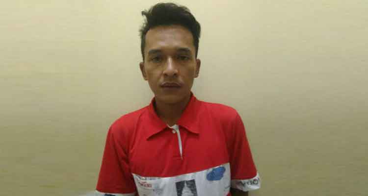 Terduga tersangka penggelapan alat masak