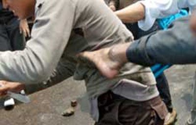 korban pengeroyokan futsal