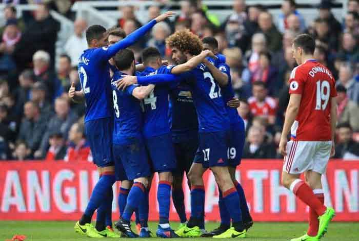 MU rubah klasmen liga premier Inggris