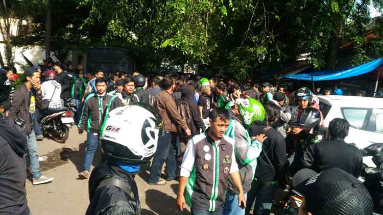 pasca bentrok sopir angkot