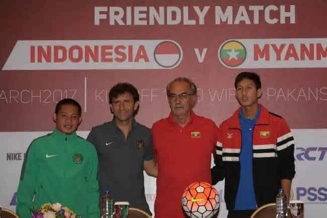 Konferensi pers friendly match timnas u-22