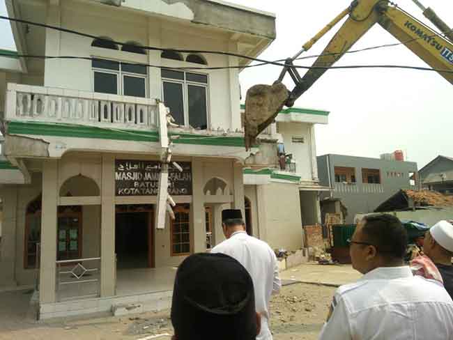 Relokasi Pembangunan Masjid Tangerang