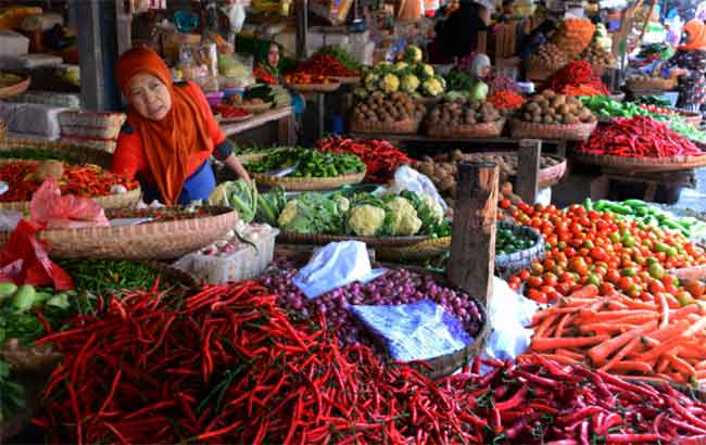 harga bahan pokok tangerang
