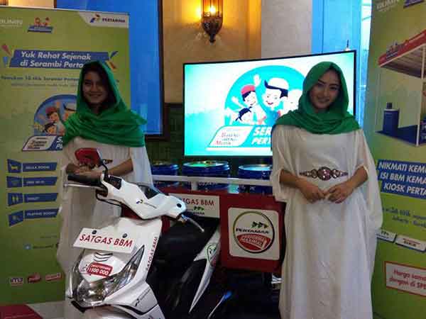 Pemudik Jalur Pulau Jawa Pertamina