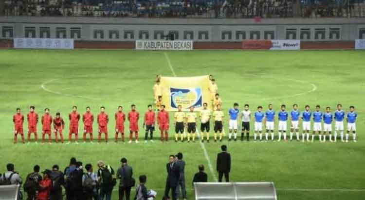Timnas Indonesia U 16 versus singapura