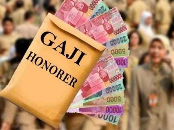 Guru Honorer di gaji