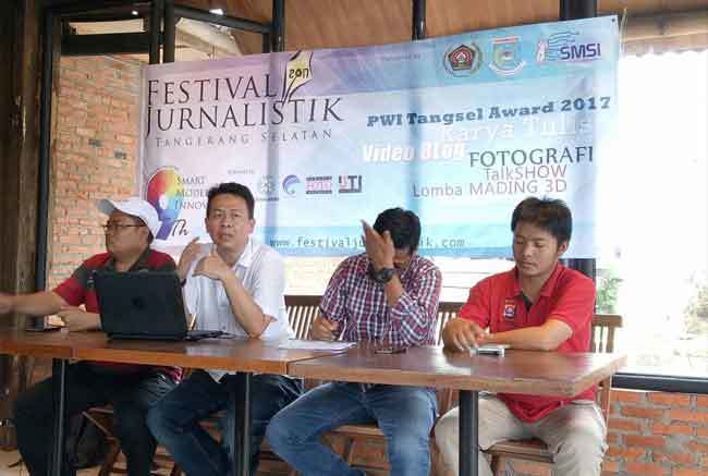 Perhelatan Festival Jurnalistik Tangsel 2017