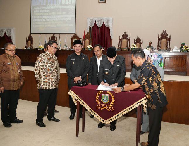APBD-P Banten Disahkan