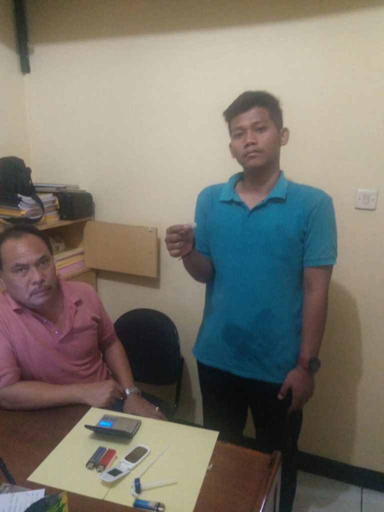 Narkotika Jenis Sabu, Pemuda Ini Diamankan Polisi